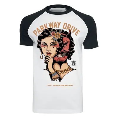 Parkway Drive Devil Tricks T-Shirt schwarz weiß in