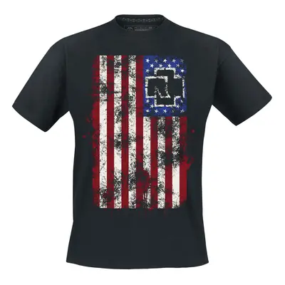 Rammstein Amerika T-Shirt schwarz in