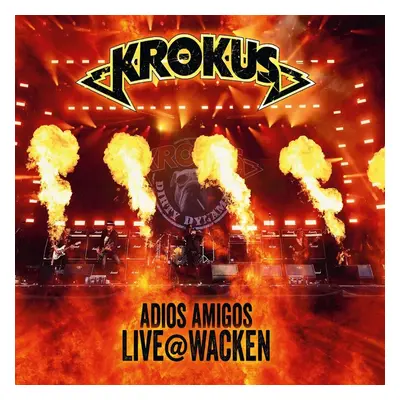 Krokus Adios Amigos - Live @ Wacken CD multicolor