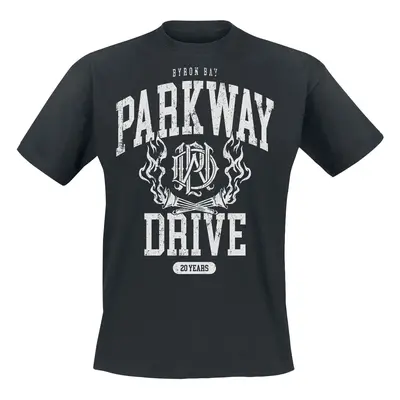 Parkway Drive 20 Years Crest T-Shirt schwarz in