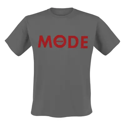 Depeche Mode Red Logo T-Shirt charcoal in