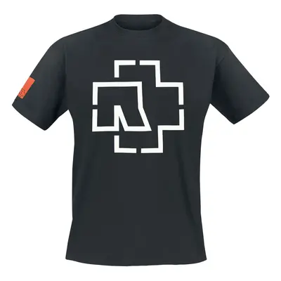 Rammstein Logo T-Shirt schwarz in