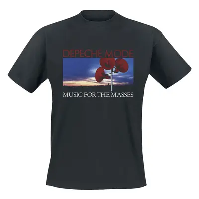 Depeche Mode Music for the masses T-Shirt schwarz in