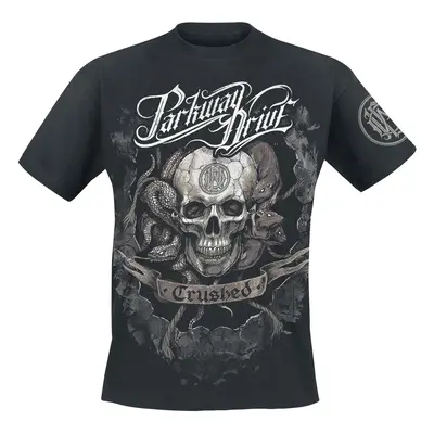 Parkway Drive Crushed Skull T-Shirt schwarz in