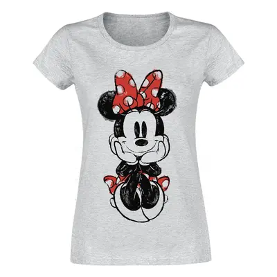 Micky Maus Minnie Maus T-Shirt grau in