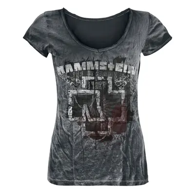 Rammstein In Ketten T-Shirt dunkelgrau in