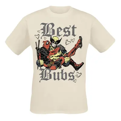 Deadpool Deadpool & Wolverine - Best Bubs T-Shirt creme in