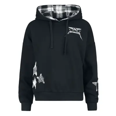 Metallica EMP Signature Collection Kapuzenpullover schwarz weiß in