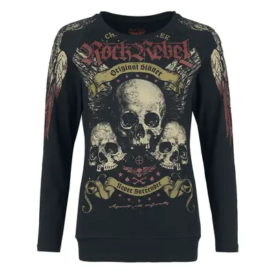 Rock Rebel by EMP Original Sinner Langarmshirt schwarz in