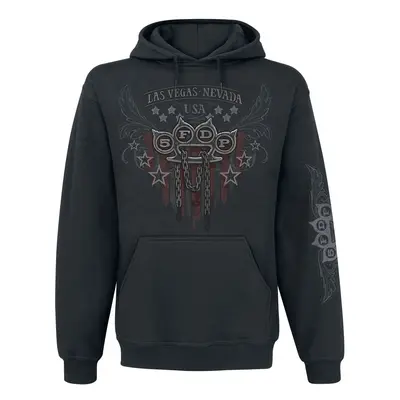 Five Finger Death Punch Eagle Color Kapuzenpullover schwarz in