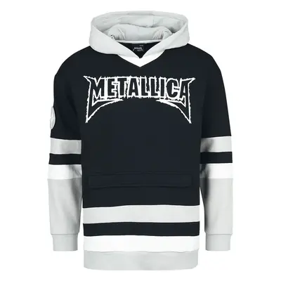 Metallica EMP Signature Collection Kapuzenpullover weiß schwarz grau in