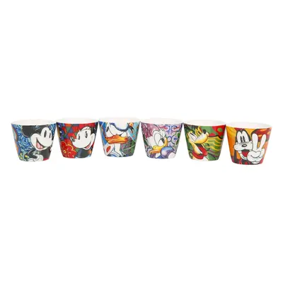 Micky Maus Mickey and Friends - 6er Set Espresso Tassen Tasse multicolor