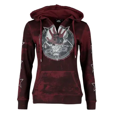 Five Finger Death Punch EMP Signature Collection Kapuzenpullover rot schwarz in