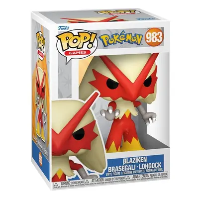 Pokémon Blaziken Braségali - Lohgock Vinyl Figur 983 Funko Pop! multicolor