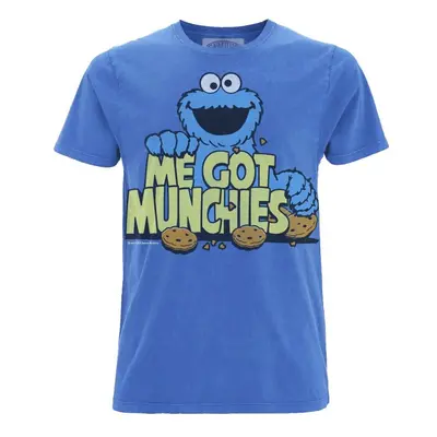 Sesamstraße Famous Forever - Me Got Munchies T-Shirt blau in