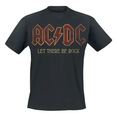 AC/DC Sounds Light Drums Guitar T-Shirt schwarz in