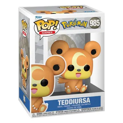 Pokémon Teddiursa Vinyl Figur 985 Funko Pop! multicolor