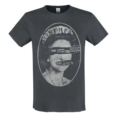 Sex Pistols Amplified Collection - Queens T-Shirt charcoal in