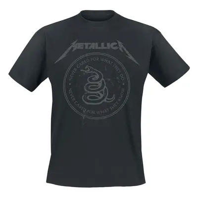 Metallica Snake Ring Tonal T-Shirt schwarz in