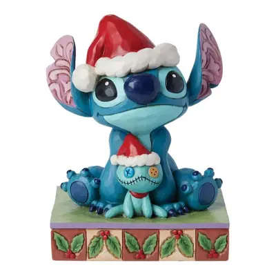 Lilo & Stitch Christmas Stitch & Scrump Figur Statue multicolor