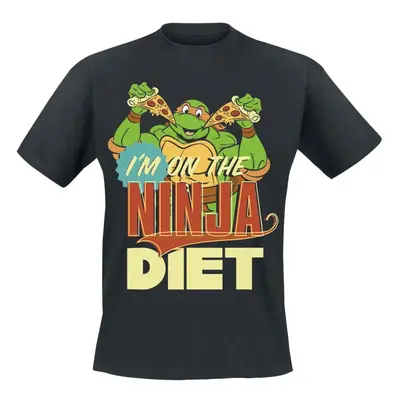 Teenage Mutant Ninja Turtles I´m On The Ninja Diet T-Shirt schwarz in