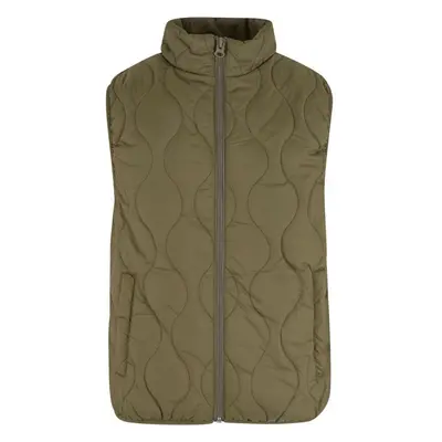 Urban Classics Mens Super Light Bubble Vest Weste oliv in