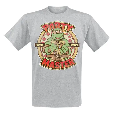 Teenage Mutant Ninja Turtles Party Master T-Shirt grau in