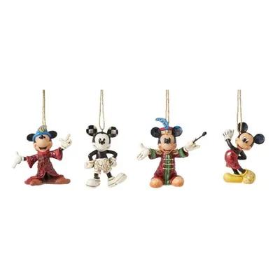 Micky Maus Micky Maus Weihnachtsbaumanhänger 4er Set Weihnachtskugeln multicolor