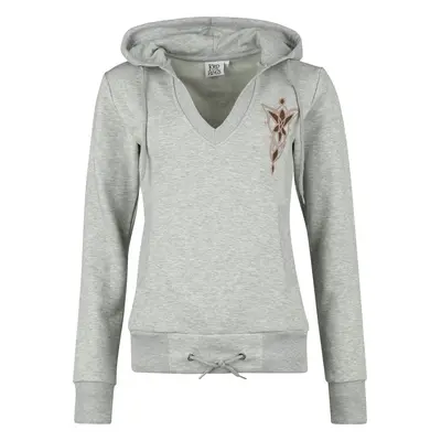 Der Herr der Ringe Arwen & Aragorn Kapuzenpullover grau in