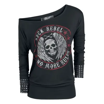 Rock Rebel by EMP Fast And Loose Langarmshirt schwarz in