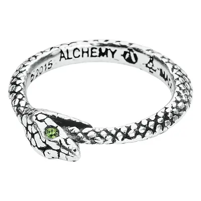 Alchemy Gothic The Sophia Serpent Ring multicolor