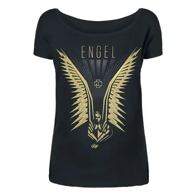 Rammstein Flügel T-Shirt schwarz in