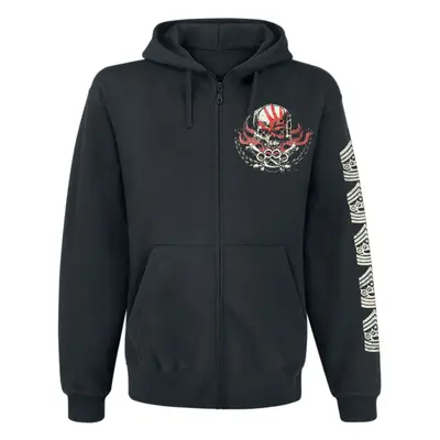 Five Finger Death Punch 100% Pure Kapuzenjacke schwarz in