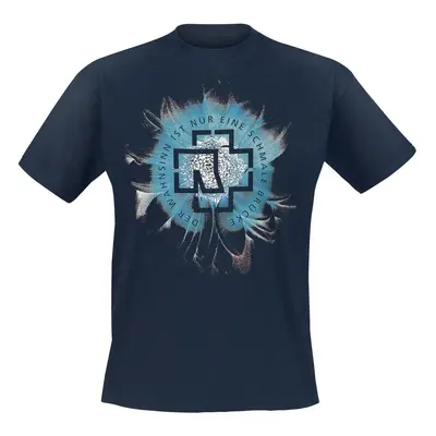 Rammstein Wahnsinn T-Shirt navy in