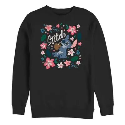 Lilo & Stitch Tropical Stitch Sweatshirt schwarz in