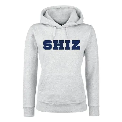 Wicked Shiz Kapuzenpullover grau meliert in