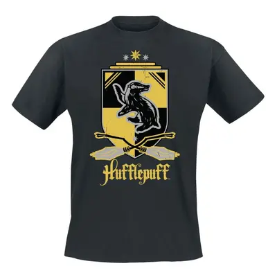 Harry Potter Hufflepuff T-Shirt schwarz in