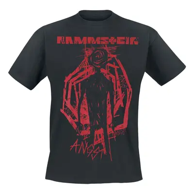 Rammstein Schwarzer Mann T-Shirt schwarz in