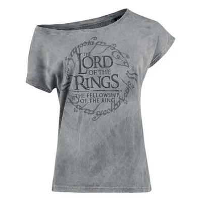 Der Herr der Ringe Middle Earth Map T-Shirt grau in