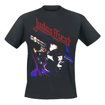 Judas Priest Purple Mixer Tracklist T-Shirt schwarz in