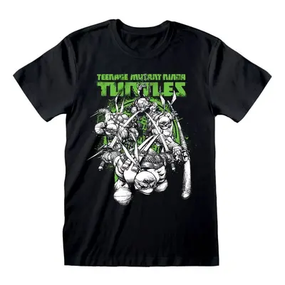 Teenage Mutant Ninja Turtles Freefall T-Shirt schwarz in