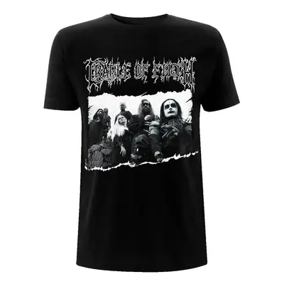 Cradle Of Filth Black And White T-Shirt schwarz in