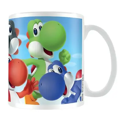 Super Mario Yoshi Tasse weiß