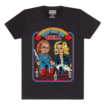 Steven Rhodes Steven Rhodes x Chucky See You In Hell T-Shirt schwarz in
