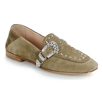 Fru.it Damenschuhe 8679-586-CUOIO-NATURALE-VELOUR-PLANET