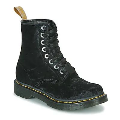 Dr. Martens Damenstiefel VEGAN 1460 BLACK VELVET