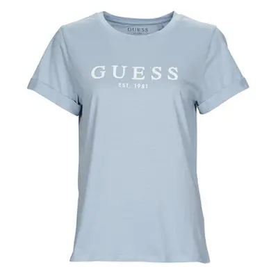 Guess T-Shirt ES SS GUESS 1981 ROLL CUFF TEE