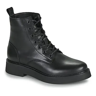 Tommy Jeans Damenstiefel TJW LACE UP FLAT BOOT