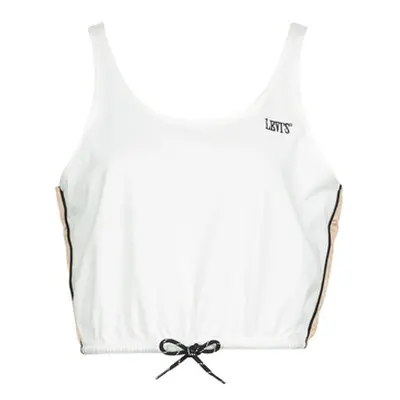 Levis Tank Top GINGER NYLON PIECED TANK TOFU, TOASTED ALMOND CAVIAR