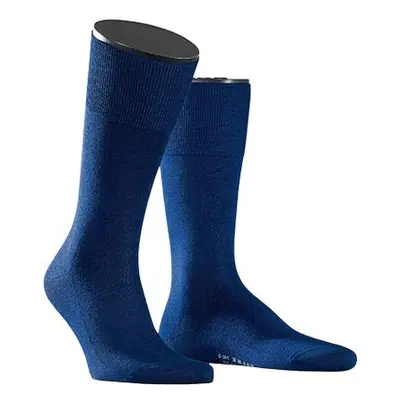 Falke Herren Socken blau Seide unifarben